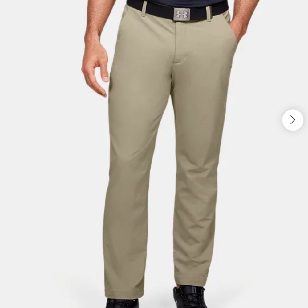 Under Armour Match Play Tan Golf Pants